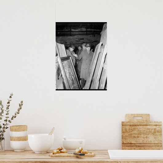 General Dwight D. Eisenhower, Supreme_War Image Poster (Küche)