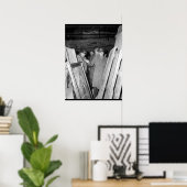 General Dwight D. Eisenhower, Supreme_War Image Poster (Heimbüro)