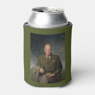 General Dwight Eisenhower 5-Sterne-Gemäldeporträt Dosenkühler