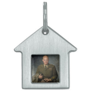 General Dwight Eisenhower 5-Sterne-Gemäldeporträt Tiermarke