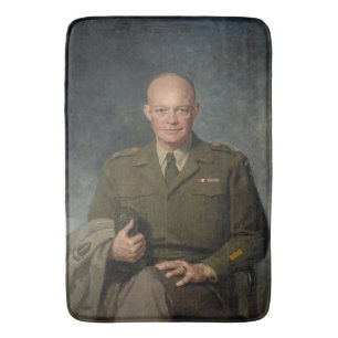 General Dwight Eisenhower 5-Sterne-Portrait Badematte