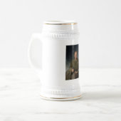 General Dwight Eisenhower 5-Sterne-Portrait Bierglas (Vorderseite Links)
