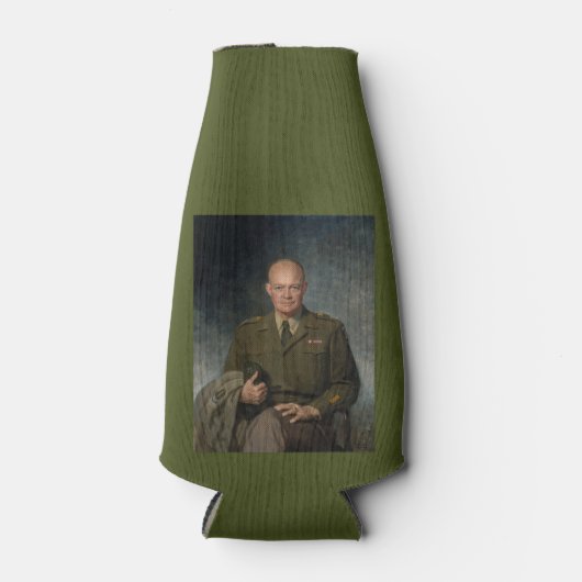 General Dwight Eisenhower 5-Sterne-Portrait Flaschenkühler (Vorderseite)
