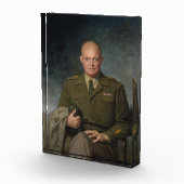 General Dwight Eisenhower 5-Sterne-Portrait Fotoblock (Rechts)