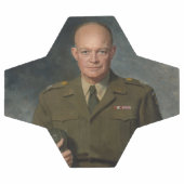 General Dwight Eisenhower 5-Sterne-Portrait Fußball (Flach)