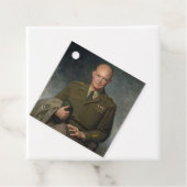 General Dwight Eisenhower 5-Sterne-Portrait Geschenkanhänger (Beispiel)