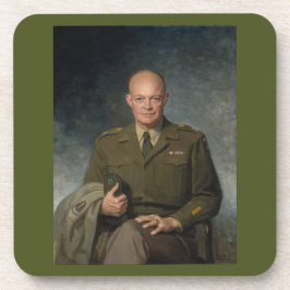 General Dwight Eisenhower 5-Sterne-Portrait Getränkeuntersetzer