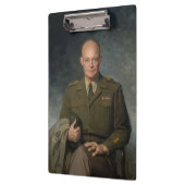 General Dwight Eisenhower 5-Sterne-Portrait Klemmbrett (Links)