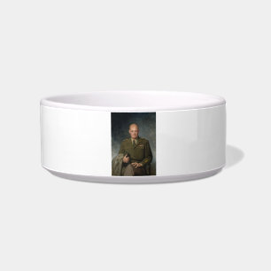 General Dwight Eisenhower 5-Sterne-Portrait Napf