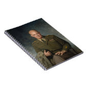 General Dwight Eisenhower 5-Sterne-Portrait Notizblock (Rechte Seite)