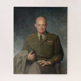 General Dwight Eisenhower 5-Sterne-Portrait Puzzle