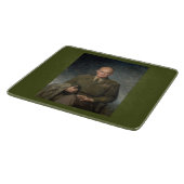 General Dwight Eisenhower 5-Sterne-Portrait Schneidebrett (Ecke)