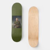 General Dwight Eisenhower 5-Sterne-Portrait Skateboard (Vorderseite)