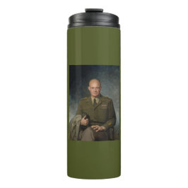 General Dwight Eisenhower 5-Sterne-Portrait Thermosbecher