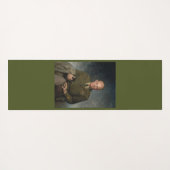 General Dwight Eisenhower 5-Sterne-Portrait Yogamatte (Rückseite (Horizontal))