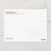 General Dynamics F-16 Fighting Falken Postkarte (Rückseite)