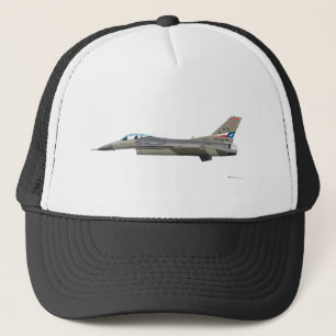 General Dynamics F-16D kämpfendes Falke-Tex Truckerkappe