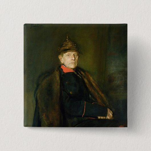 General Fieldmarshal Helmuth Graf von Moltke Button (Vorderseite)