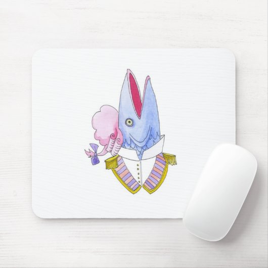 General Fishface Mousepad (Mit Mouse)