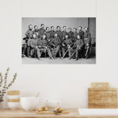 General Frank Blair und Mitarbeiter Poster (Küche)