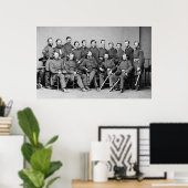 General Frank Blair und Mitarbeiter Poster (Heimbüro)