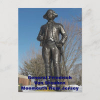 General Friedrich von Steuben in Monmouth