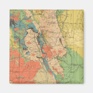 General Geological Map of Colorado Magnet