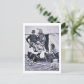 General George A. Custer (1839-76) mit seinem Indi Postkarte (Stehend Vorderseite)