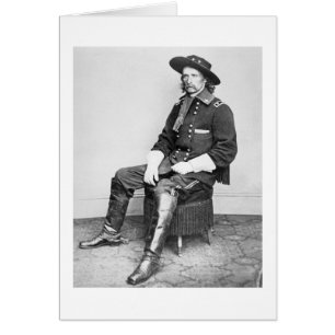 General George A. Custer (b/w-Foto)