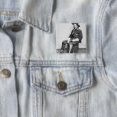 General George A. Custer (b/w Foto) Button (Beispiel)