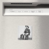 General George A. Custer (b/w-Foto) Magnet (In Situ (Geschirrspüler))