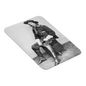 General George A. Custer (b/w-Foto) Magnet (Rechte Seite)