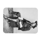 General George A. Custer (b/w-Foto) Magnet (Horizontal)