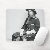 General George A. Custer (b/w Foto) Mousepad (Mit Mouse)