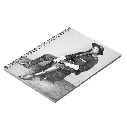 General George A. Custer (b/w Foto) Notizblock (Linke Seite)