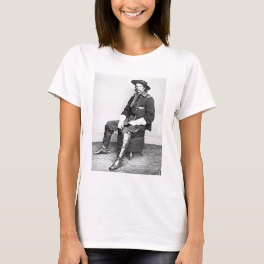 General George A. Custer (b/w-Foto) T-Shirt (Vorderseite)