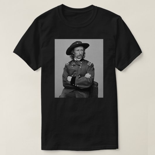 General George Armstrong Custer T-Shirt (Design vorne)