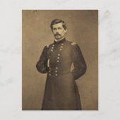 General George B. McClellan aus dem Zivilen Krieg Postkarte (Vorderseite)