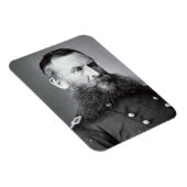 General George Crook (b/w Foto) Magnet (Rechte Seite)