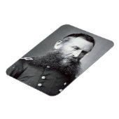General George Crook (b/w Foto) Magnet (Linke Seite)