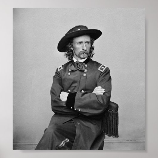 General George Custer 1 Poster (Vorne)