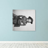 General George Custer Fotograph #1 Leinwanddruck (Insitu (Holzboden))