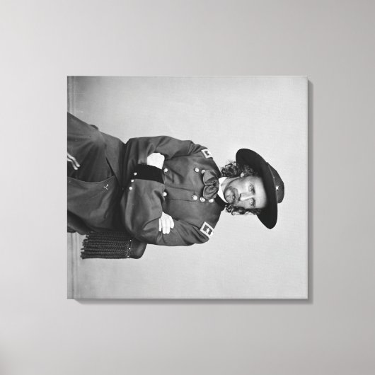 General George Custer Fotograph #1 Leinwanddruck (Vorderseite)