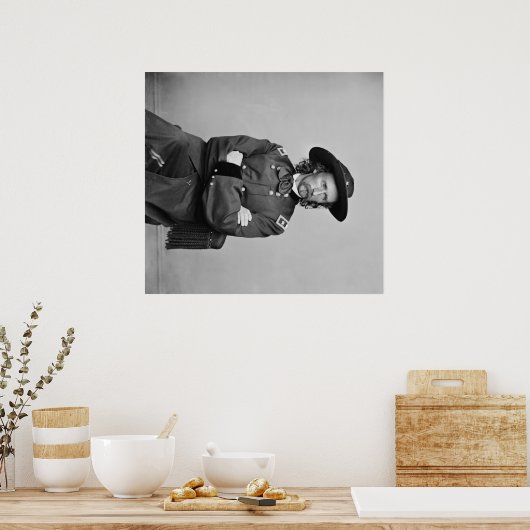 General George Custer Fotograph #1 Poster (Küche)