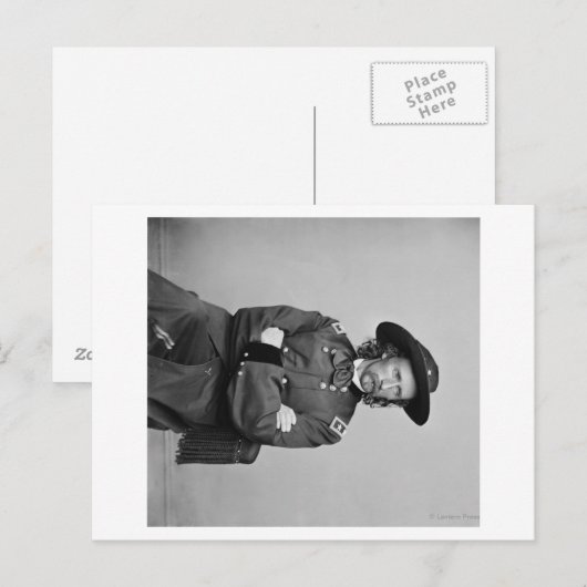 General George Custer Fotograph #1 Postkarte (Vorne/Hinten)