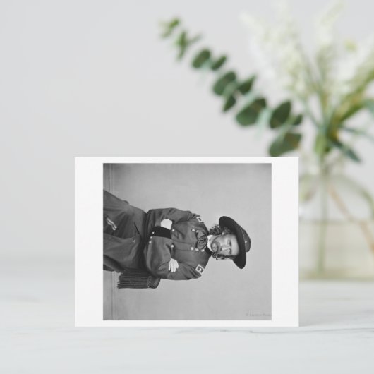 General George Custer Fotograph #1 Postkarte (Stehend Vorderseite)