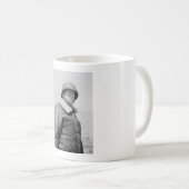 General George Patton - WWII Foto Kaffeetasse (VorderseiteRechts)
