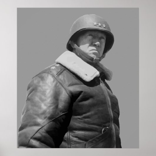 General George S. Patton Jr. Poster (Vorne)