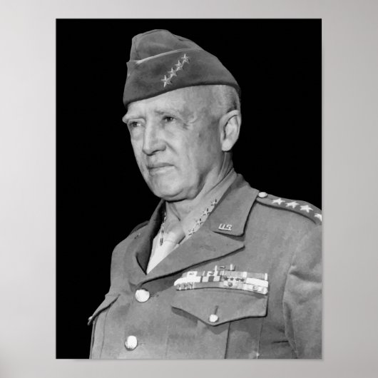 General George S. Patton Poster (Vorne)