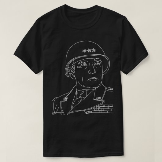 General George S T-Shirt (Design vorne)